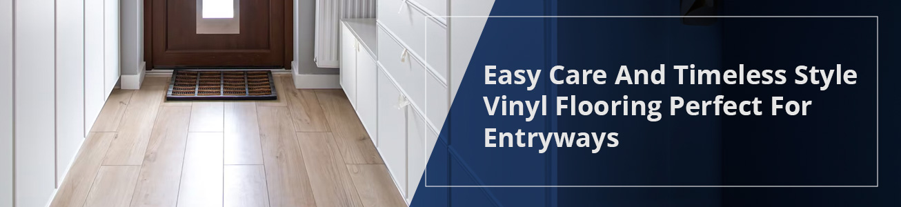 Easy Care And Timeless Style Vinyl Flooring Perfect For Entryways