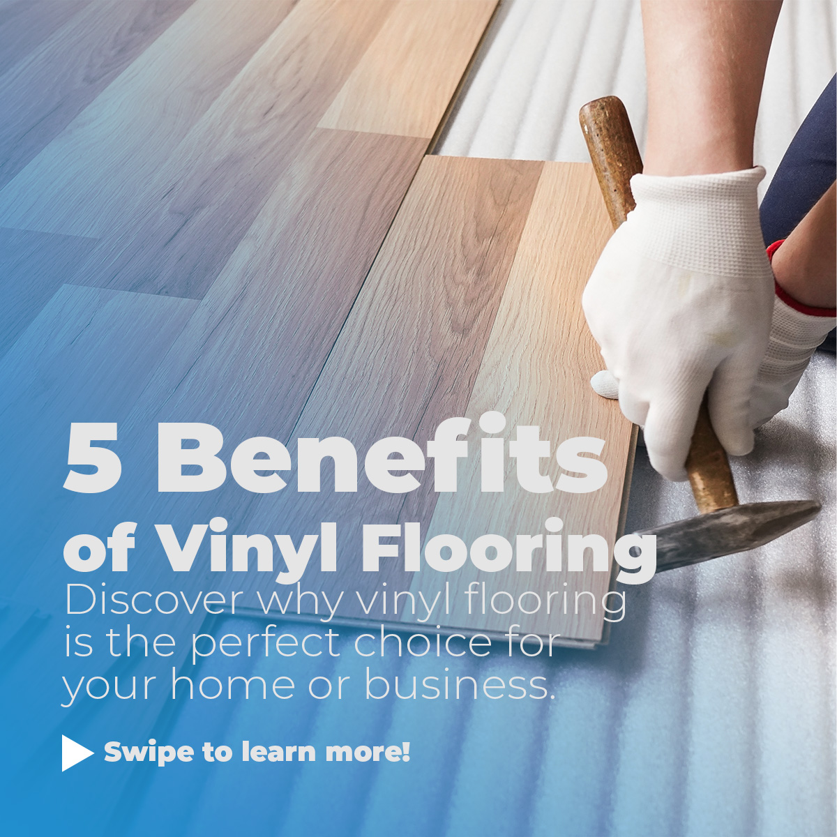 5 benefits of vinyl flooring